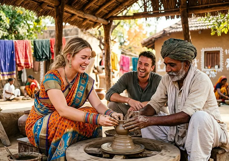 Authentic Cultural Experiences in India Foreign Travelers