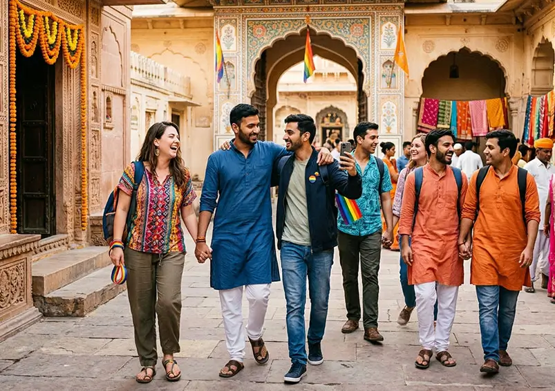LGBTQ+ Friendly Group Tour India – Safe Routes, Private Travel & Inclusive Stays