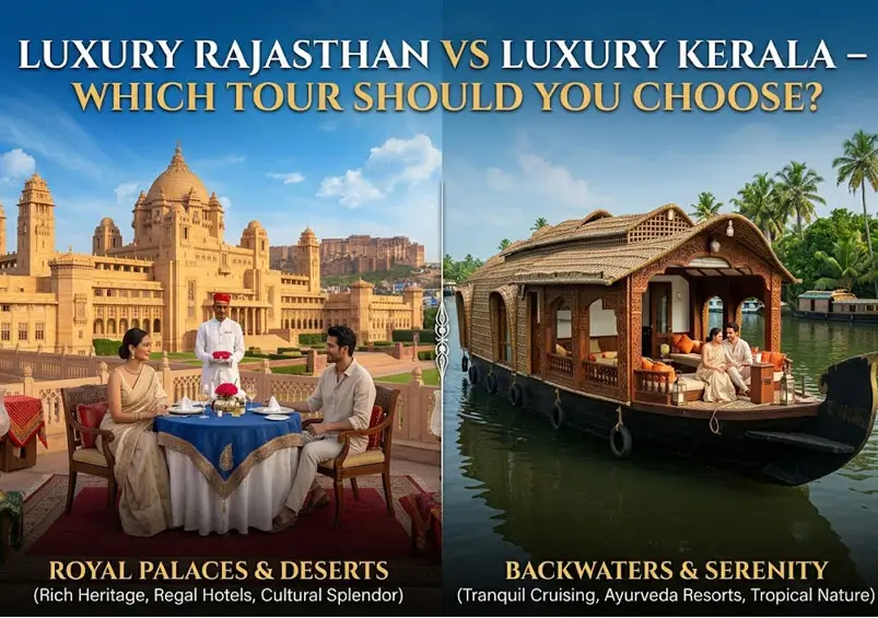 Luxury Rajasthan vs Luxury Kerala – Which India Tour Is Right for You?