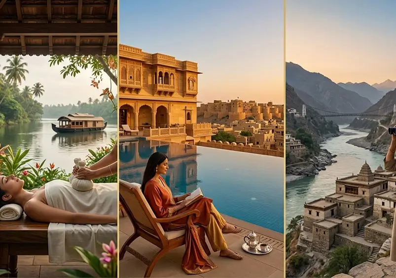 Solo Female Wellness Retreat India – Safe Ayurveda Packages & Female Guides