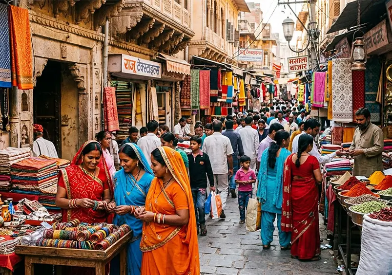 Traditional Indian Markets